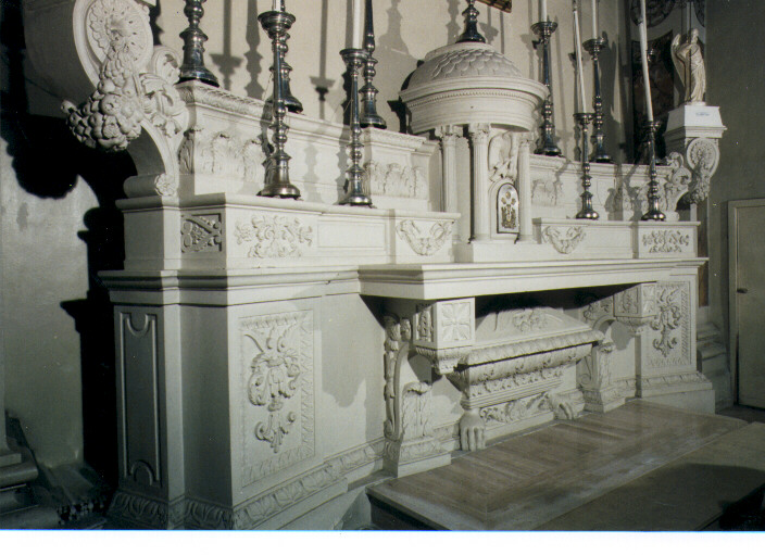 altare - ambito salentino (seconda metà sec. XIX)