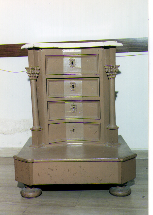 inginocchiatoio - ambito Italia meridionale (fine/inizio secc. XIX/ XX)