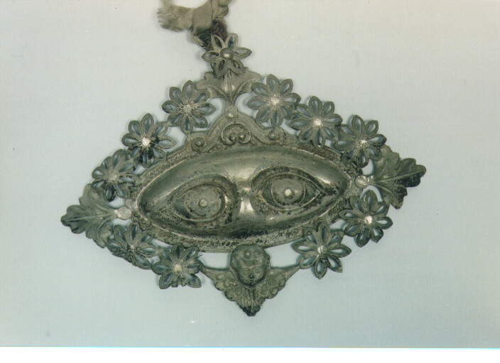 occhi (ex voto) - ambito salentino (seconda metà sec. XIX)