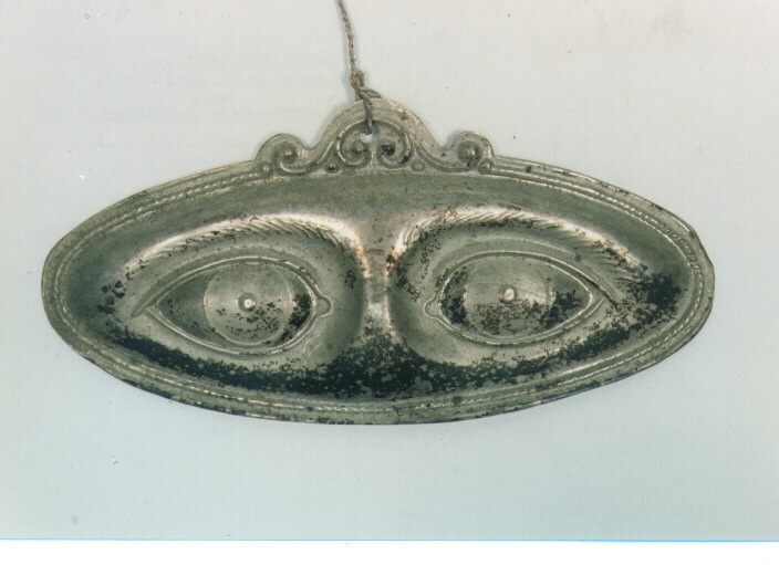 occhi (ex voto) - ambito Italia meridionale (seconda metà sec. XIX)