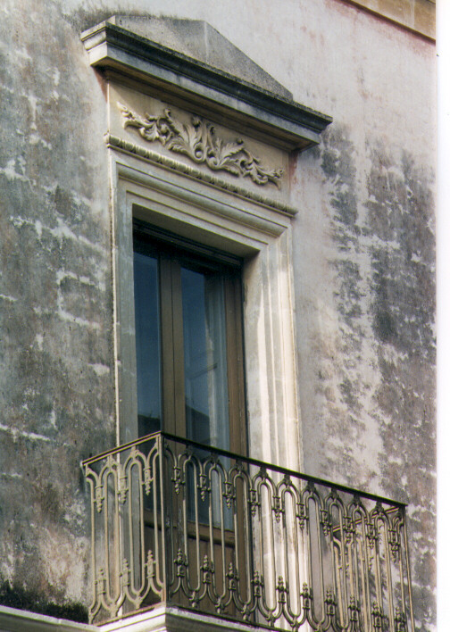 mostra di finestra, serie - ambito salentino (ultimo quarto sec. XIX)