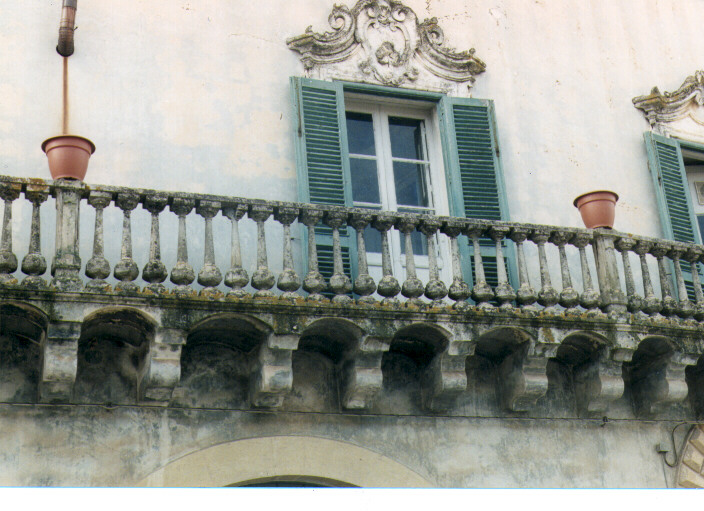 balaustrata - ambito salentino (fine/inizio secc. XIX/ XX)