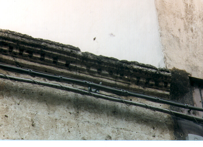 cornice architettonica - ambito salentino (sec. XVI)