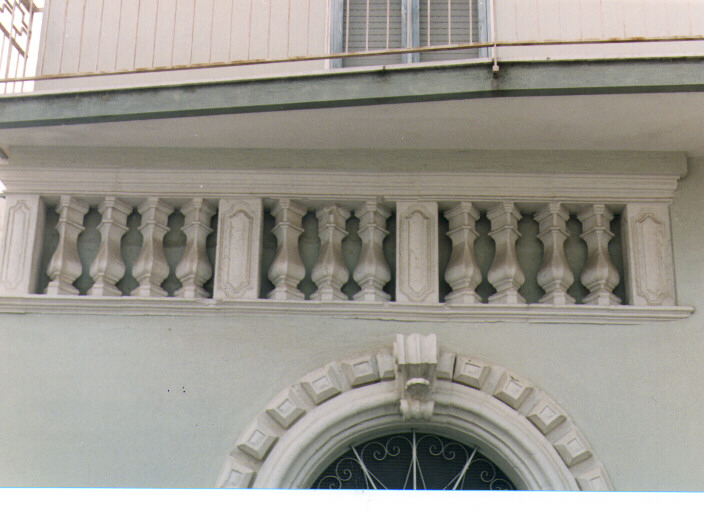 balaustrata - ambito salentino (fine/inizio secc. XVIII/ XIX)