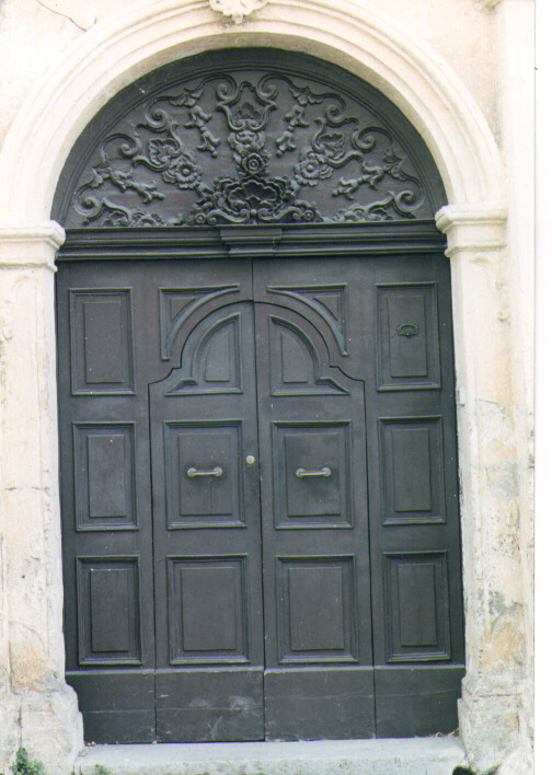 portone - ambito salentino (fine/inizio secc. XVIII/ XIX)