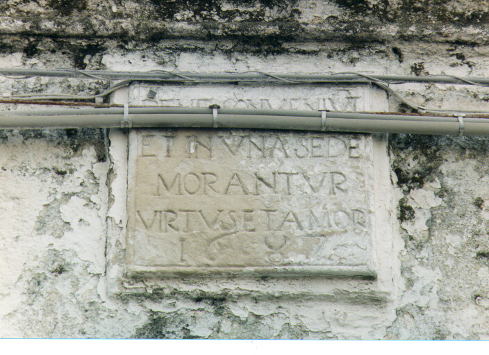 lapide - ambito salentino (sec. XVII)