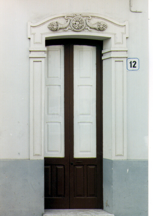 mostra di finestra - ambito salentino (inizio sec. XX)