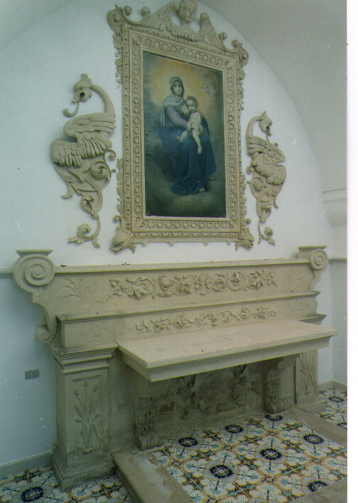 altare - ambito salentino (primo quarto sec. XIX)