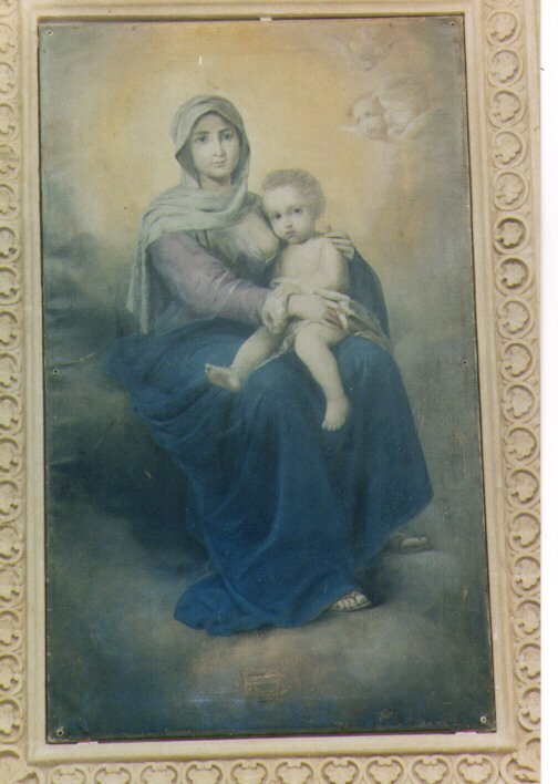 Madonna con Bambino (dipinto) - ambito salentino (inizio sec. XX)