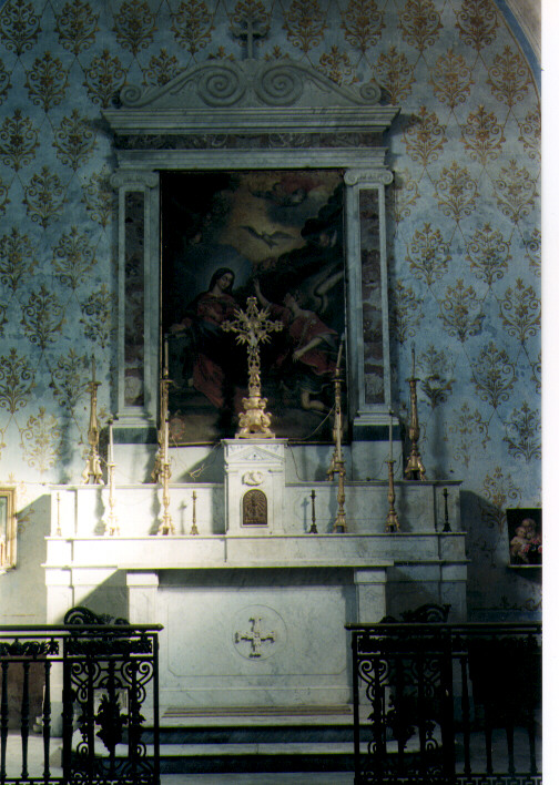 altare - ambito salentino (ultimo quarto sec. XIX)