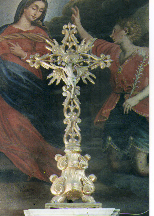 croce d'altare - ambito salentino (sec. XIX)
