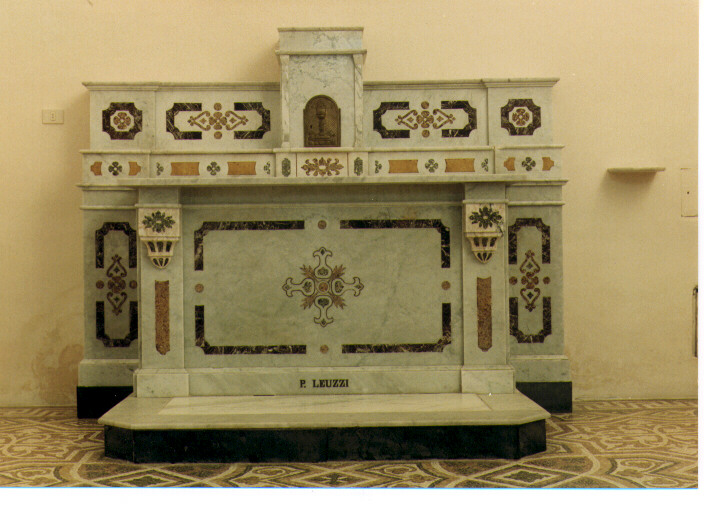 altare - ambito salentino (sec. XIX)