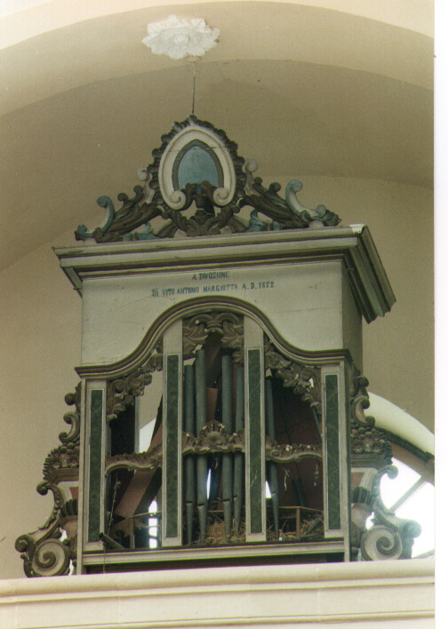 cassa d'organo - ambito salentino (sec. XIX)