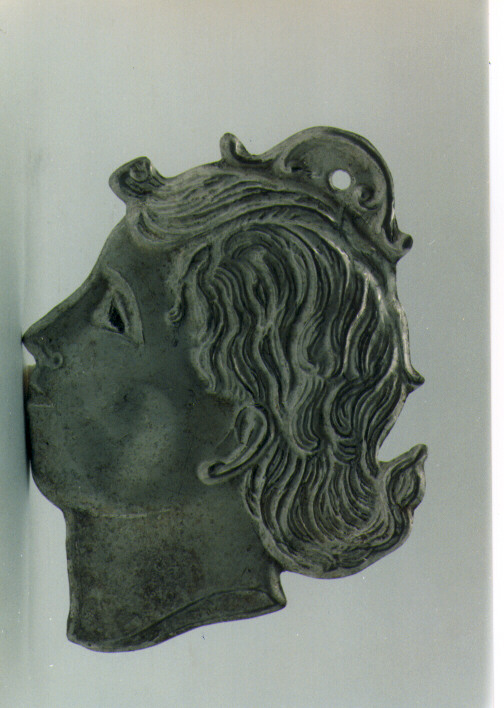 testa femminile (ex voto, serie) - ambito salentino (sec. XIX)