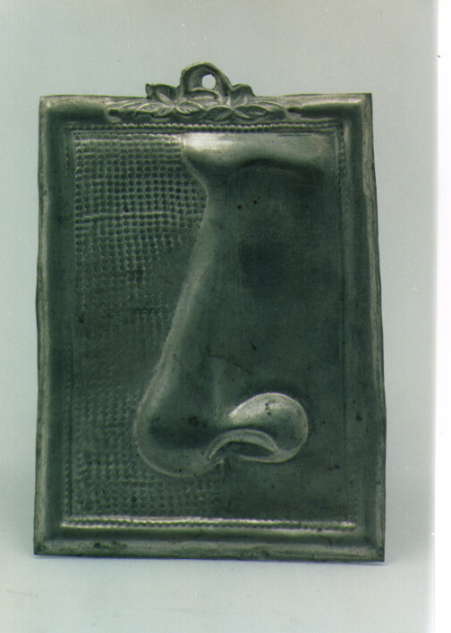 naso (ex voto, serie) - ambito salentino (sec. XIX)