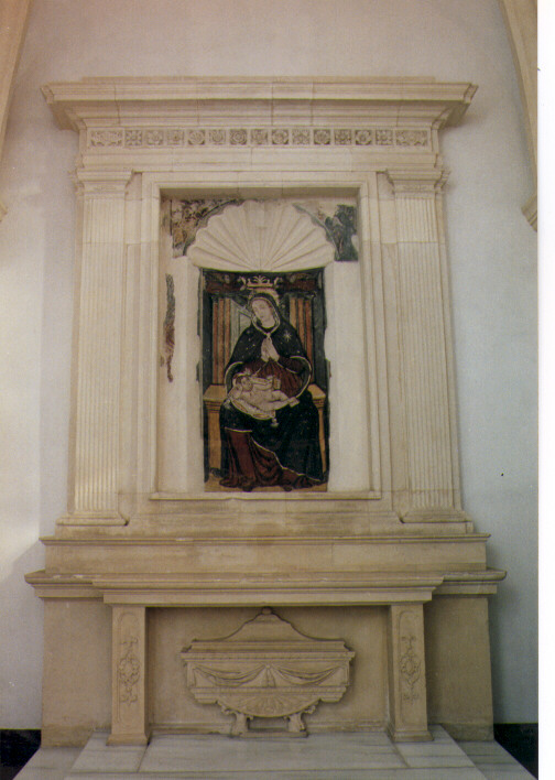 altare - ambito salentino (seconda metà sec. XIX)