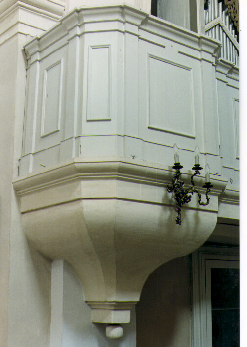 pulpito - ambito salentino (seconda metà sec. XIX)