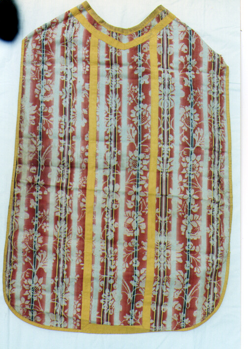paramento liturgico - manifattura Italia meridionale (ultimo quarto sec. XVIII)