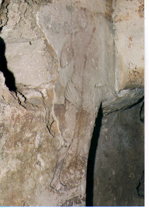 San Cristoforo (?) (dipinto) - ambito pugliese (sec. XVII)