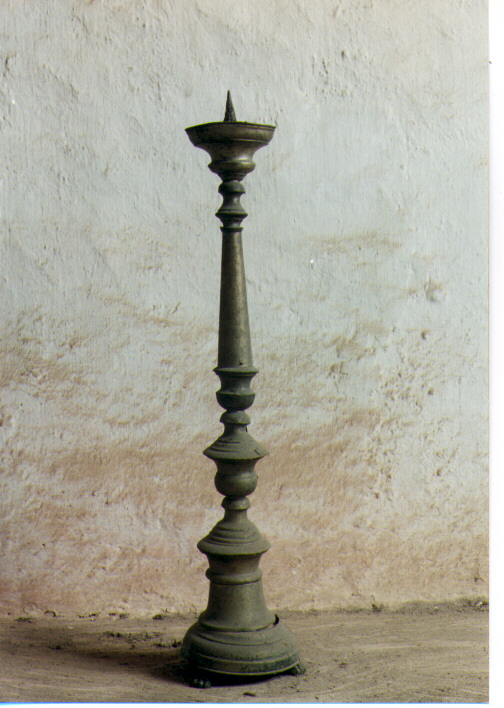 candeliere, serie - manifattura Italia meridionale (seconda metà sec. XIX)