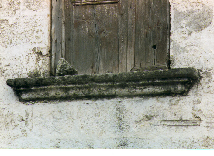 mostra di finestra, serie - ambito salentino (sec. XVII)