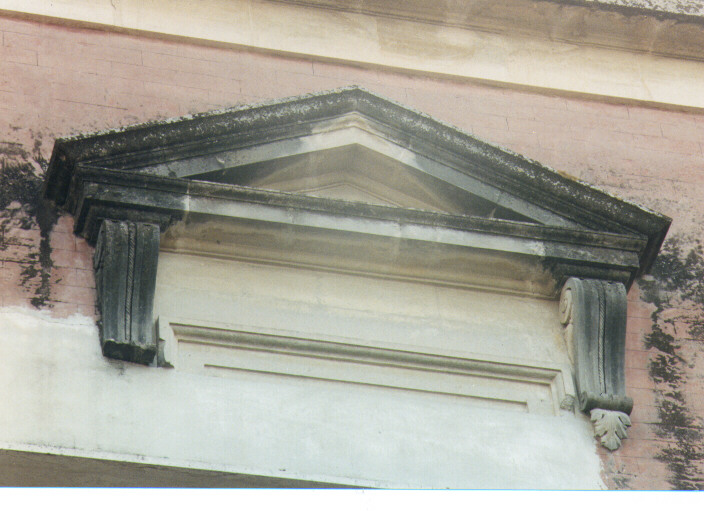 mostra di finestra, frammento - ambito salentino (fine/inizio secc. XIX/ XX)