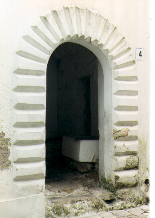 mostra di porta - ambito salentino (sec. XVIII)