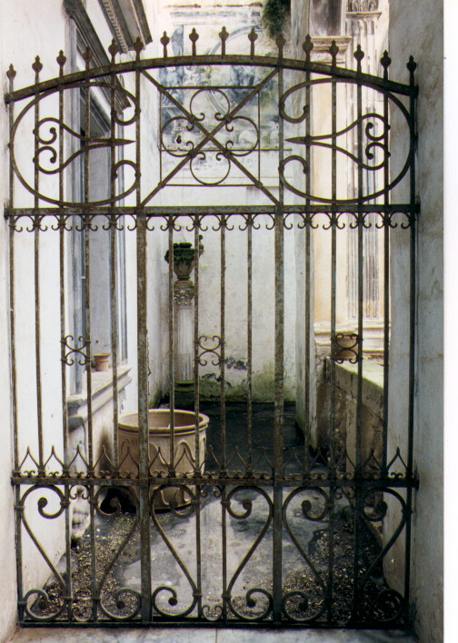 cancello - ambito salentino (ultimo quarto sec. XIX)