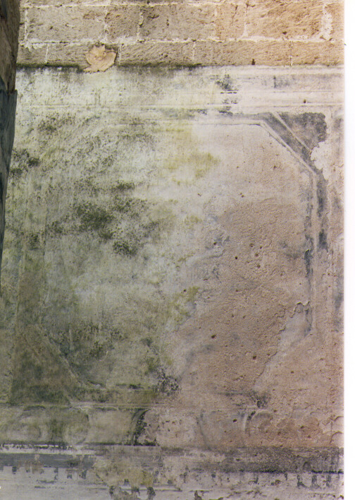 dipinto, frammento - ambito salentino (sec. XVII)