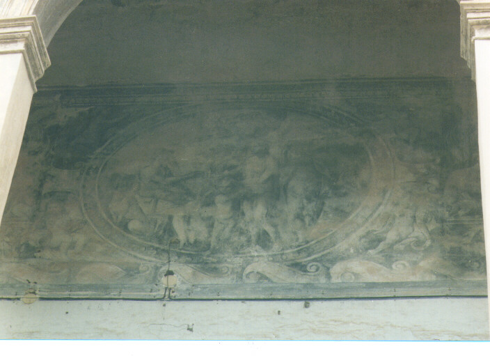 scena mitologica (dipinto) - ambito salentino (sec. XVII)