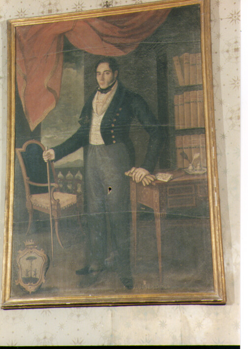 ritratto di Antonio Leuzzi (dipinto) - ambito salentino (sec. XIX)