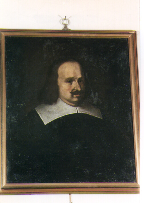 ritratto d'uomo (dipinto) - ambito Italia meridionale (seconda metà sec. XVII)