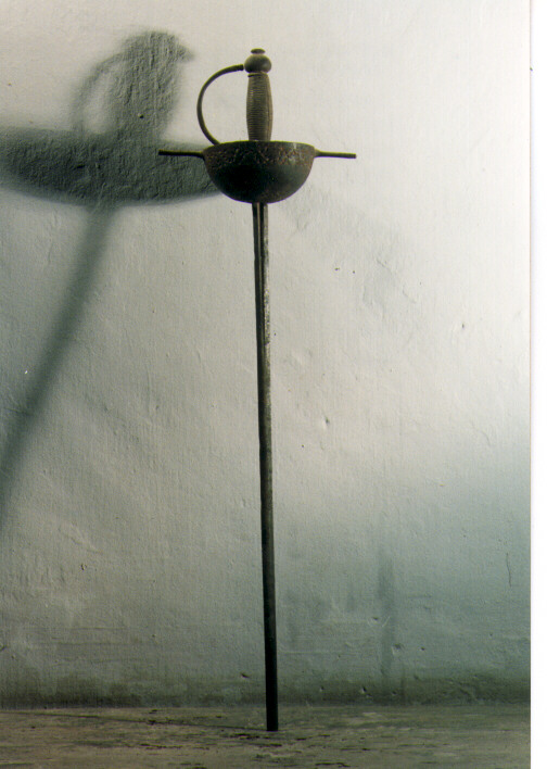 spada da lato - a tazza - ambito italiano (?) (metà sec. XVII)