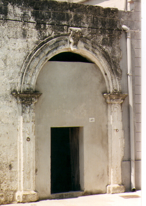 portale - ambito salentino (seconda metà sec. XVIII)