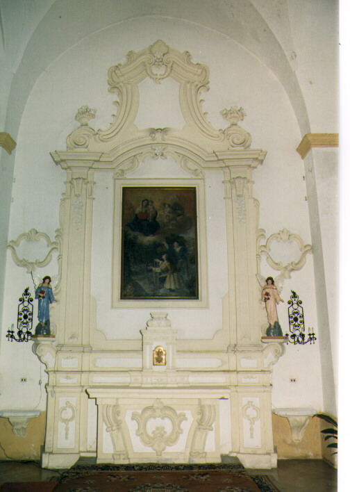 altare maggiore - ambito salentino (prima metà sec. XIX)