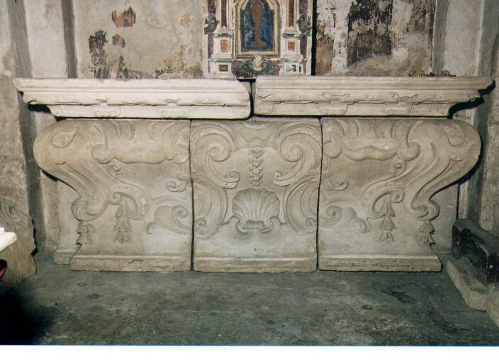 altare - ambito salentino (seconda metà sec. XVIII)