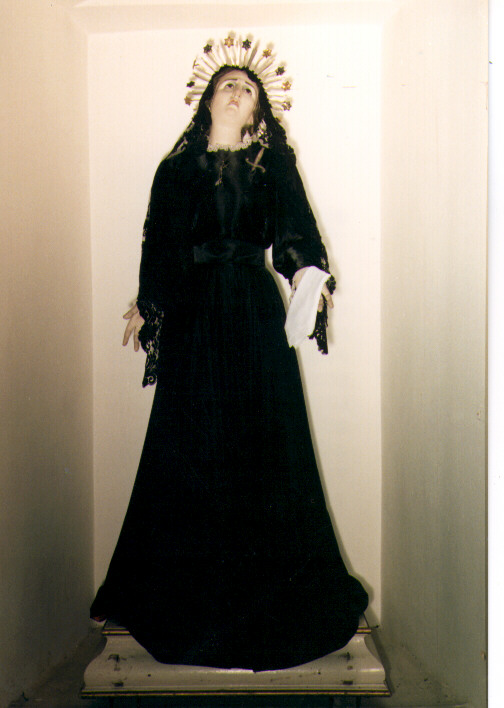 Madonna Addolorata (manichino) - ambito salentino (prima metà sec. XIX)