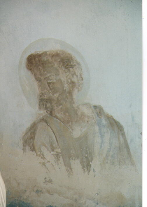 santo (dipinto) - ambito salentino (primo quarto sec. XX)