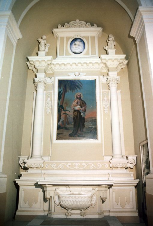 altare - ambito salentino (sec. XIX)