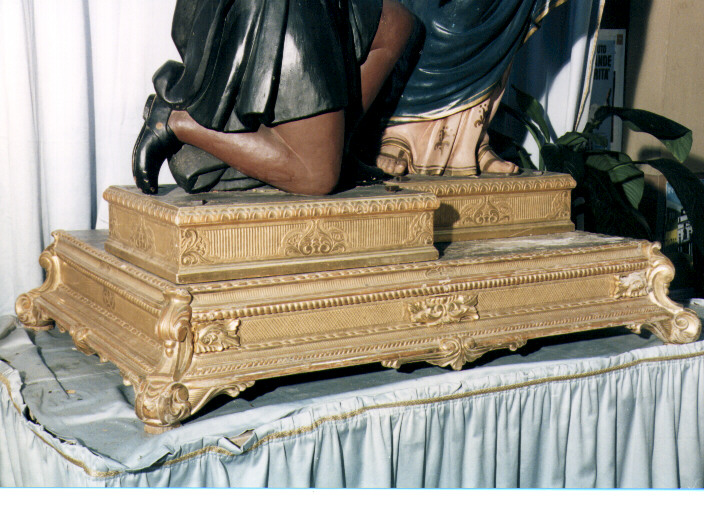 piedistallo di statua - ambito salentino (sec. XIX)