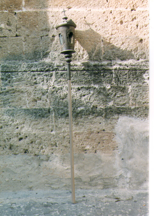 lanterna processionale, serie - ambito salentino (fine/inizio secc. XIX/ XX)