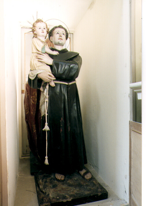 Sant'Antonio da Padova (statua) - bottega salentina (fine/inizio secc. XIX/ XX)