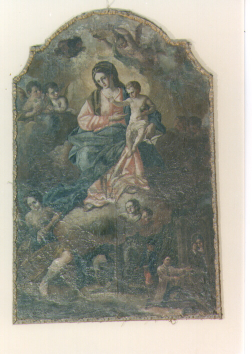Il miracolo di Santa Maria della strada, Madonna con Bambino (dipinto) - ambito salentino (sec. XVII)