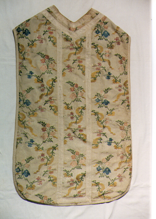 paramento liturgico - manifattura Italia meridionale (primo quarto sec. XIX)