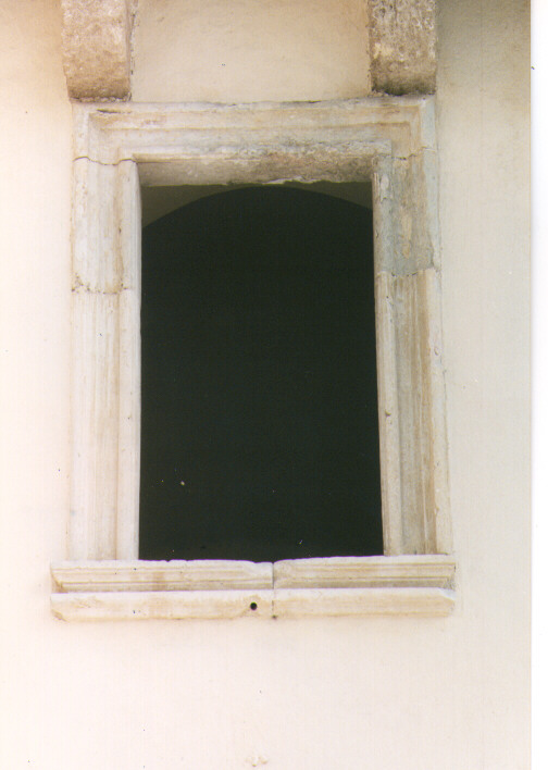 mostra di finestra - ambito salentino (ultimo quarto sec. XVII)