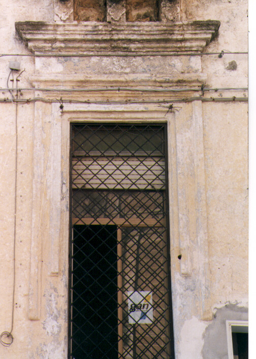 mostra di finestra, serie - ambito salentino (primo quarto sec. XIX)