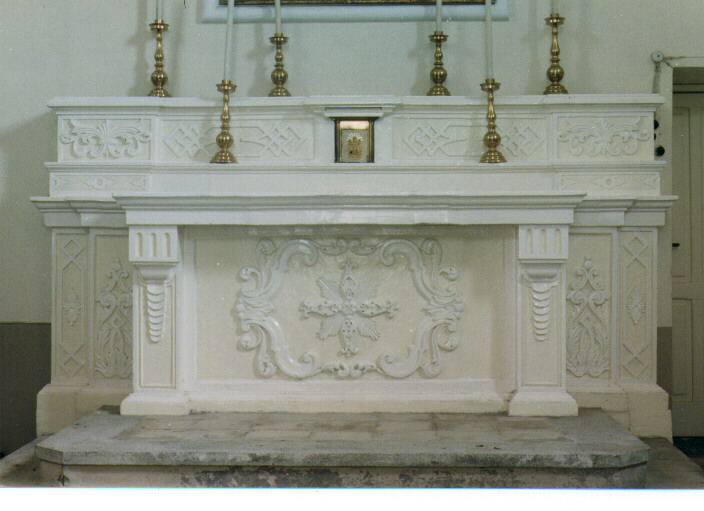 altare - ambito salentino (seconda metà sec. XIX)
