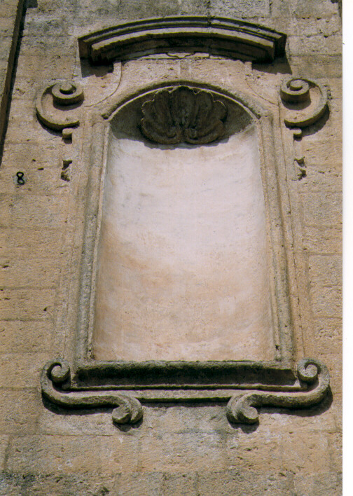 nicchia, serie - ambito salentino (primo quarto sec. XIX)