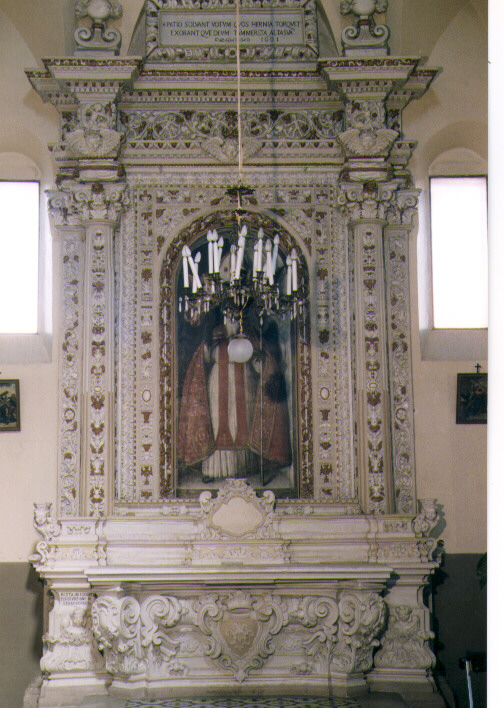 altare - ambito salentino (sec. XVII)