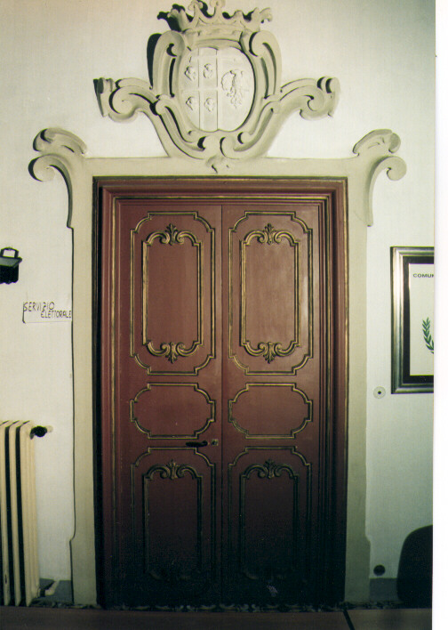 mostra di porta - ambito salentino (fine/inizio secc. XVIII/ XIX)